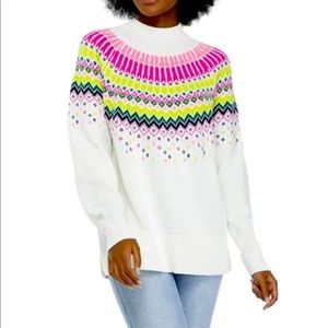 Vibrant Fair Isle Sweater